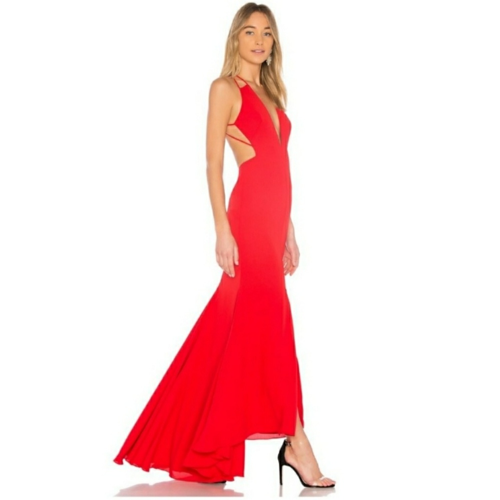 Fame & Partners Surreal Dreamers Red Dress